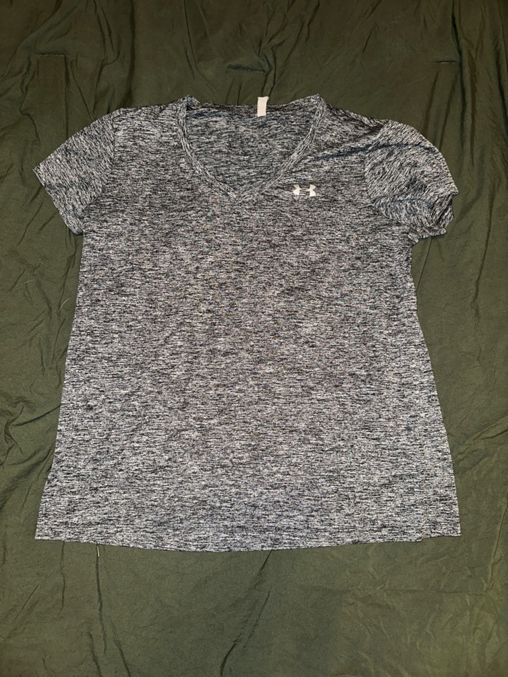 Under Armour Women’s Gray Marled Short Sleeve Performance Tee